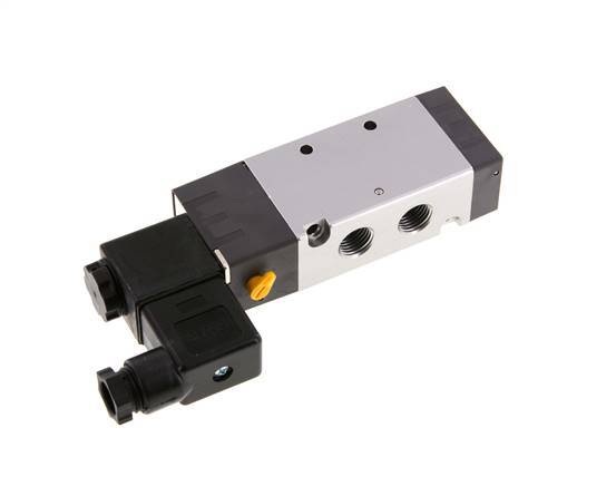 5/2 G1/4'' Solenoid Valve 12V DC 1.5-8bar/21.0-112psi E.MC