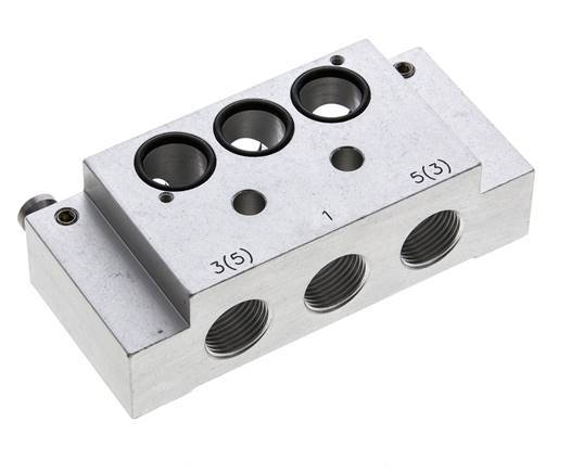 End Plate with One Valve Seat for Airtec KM09