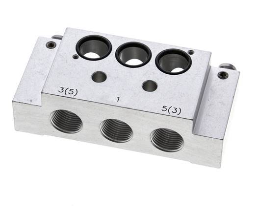 End Plate with One Valve Seat for Airtec KM09