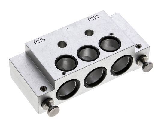 End Plate with One Valve Seat for Airtec KM09