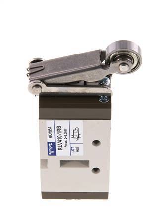 5/2 G1/4'' (G1/8'') Roller Lever Valve 0-8bar/0-112psi YPC