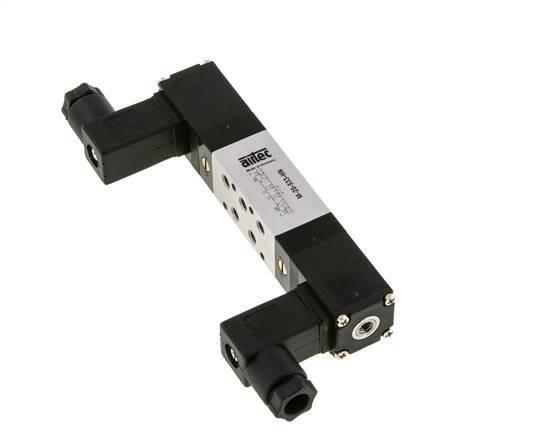 5/3 M5 Exhaust Center Solenoid Valve 24V DC 3-8bar/42-112psi Airtec