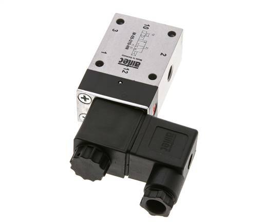3/2 G1/8'' NC Solenoid Valve 12V DC 2-10bar/28-140psi Airtec