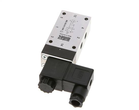 5/2 G1/8'' Solenoid Valve External Pilot 230V AC -0.95-10bar/-13.2-140psi Airtec