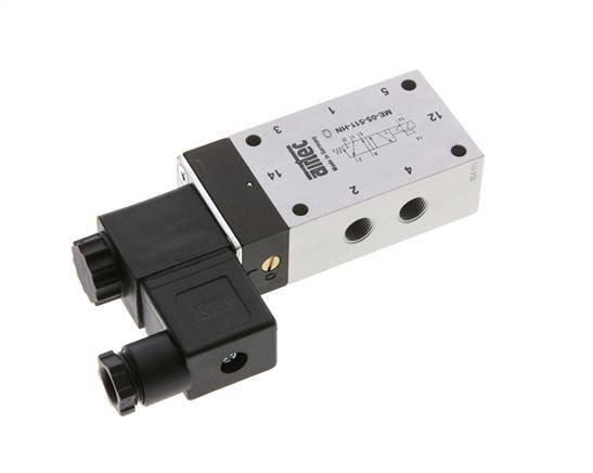 5/2 G1/8'' Solenoid Valve External Pilot 230V AC -0.95-10bar/-13.2-140psi Airtec