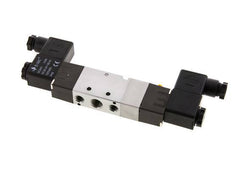 5/3 G1/4'' (G1/8'') Exhaust Center Solenoid Valve 24V AC 1.5-8bar/21.0-112psi E.MC