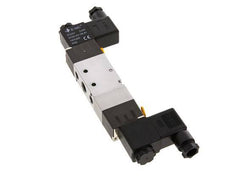 5/3 G1/4'' (G1/8'') Exhaust Center Solenoid Valve 24V AC 1.5-8bar/21.0-112psi E.MC