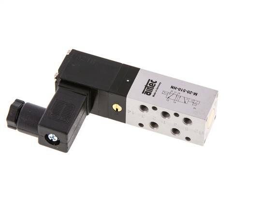 5/2 M5 Solenoid Valve 12V DC 2.5-8bar/35.0-112psi Airtec