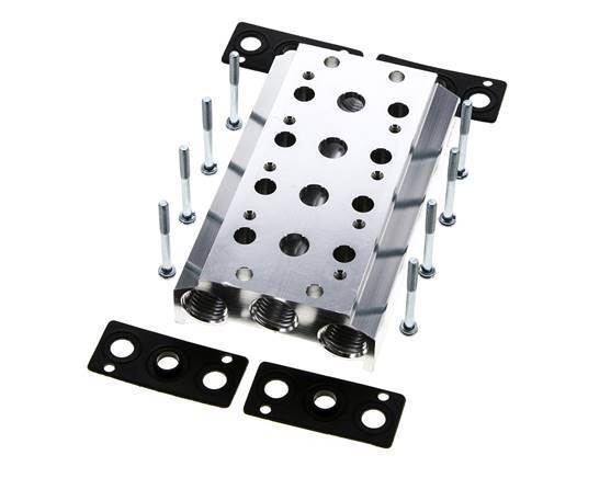 Manifold 4-Station E.MC 5/2 5/3-way