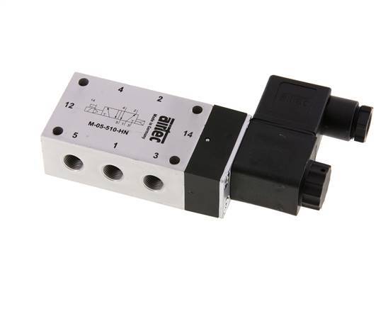 5/2 G1/8'' Solenoid Valve 115V AC 2-10bar/28-140psi Airtec