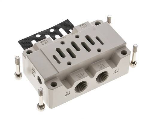 Sub-Base ISO 5599-1 Size 1 G 3/8''