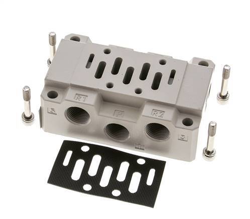 Sub-Base ISO 5599-1 Size 1 G 3/8''