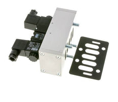 5/3 ISO 5599-3 Center Closed Solenoid Valve 48V DC 3-10bar/42-140psi Airtec