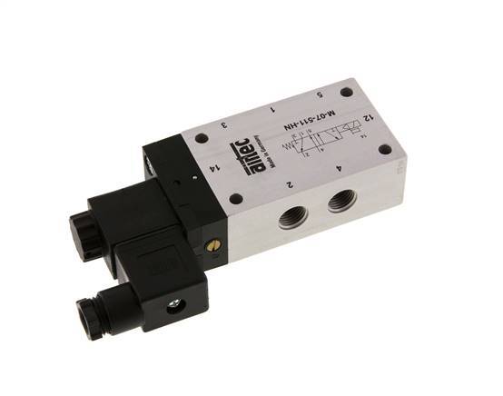 5/2 G1/4'' Solenoid Valve 115V AC 2.5-10bar/35.0-140psi Airtec