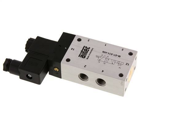 5/2 G1/4'' Solenoid Valve 115V AC 2.5-10bar/35.0-140psi Airtec