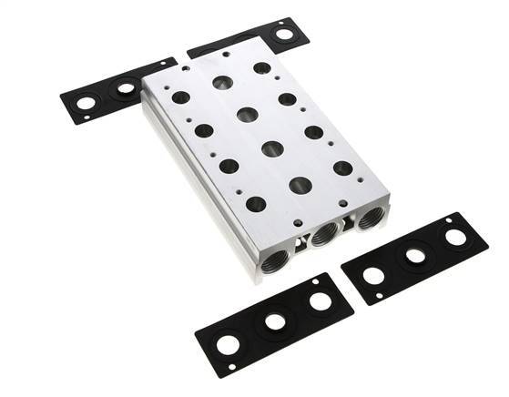 Manifold 4-Station E.MC 5/2 5/3-way