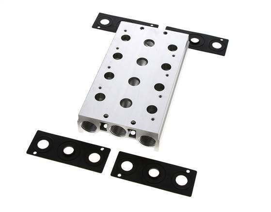 Manifold 4-Station E.MC 5/2 5/3-way