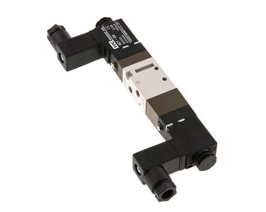 5/3 M5 Center Closed Solenoid Valve 24V AC 2-10bar/28-140psi YPC