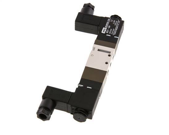 5/3 M5 Center Closed Solenoid Valve 24V AC 2-10bar/28-140psi YPC