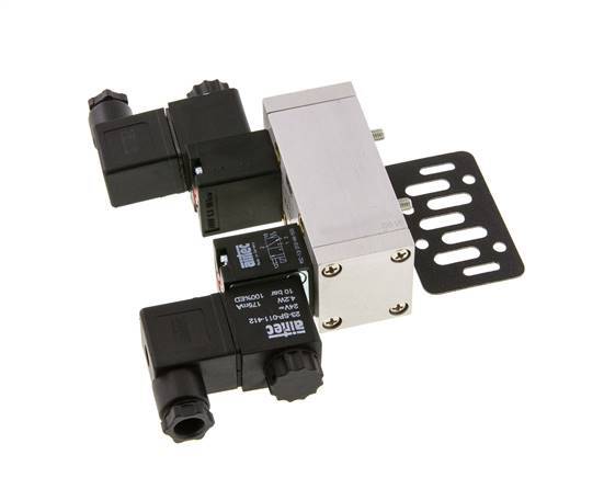 5/2 ISO 5599-1 Bistable Solenoid Valve 115V AC 2-10bar/28-140psi Airtec