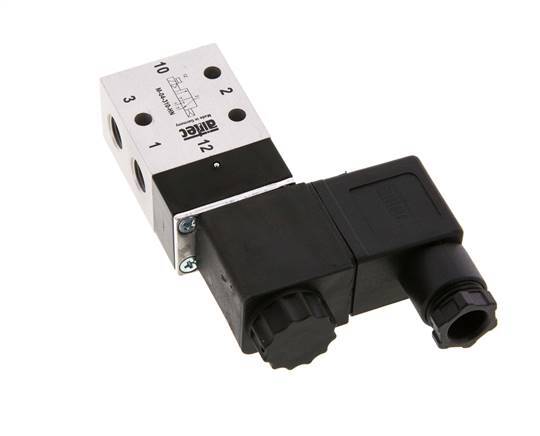 3/2 G1/8'' NO Solenoid Valve 230V AC 2-10bar/28-140psi Airtec
