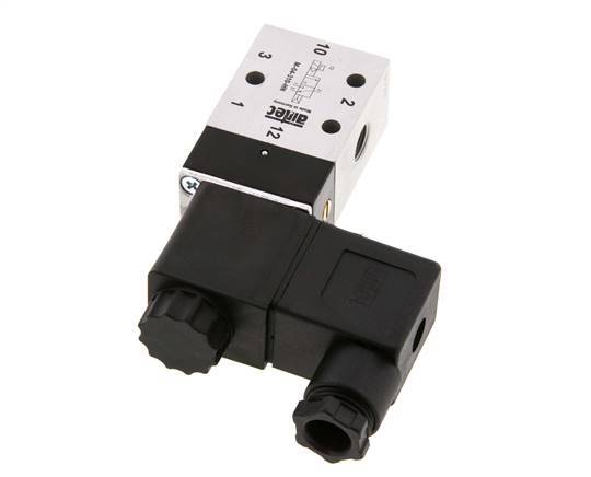 3/2 G1/8'' NO Solenoid Valve 230V AC 2-10bar/28-140psi Airtec