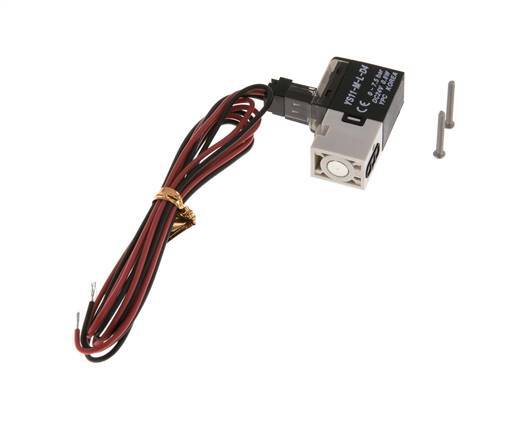 3/2 Flange NO Solenoid Valve 24V DC 0-7.5bar/0-105.0psi YPC