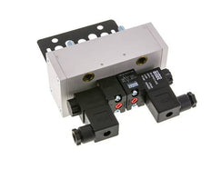 5/2 ISO 5599-3 Bistable Solenoid Valve 24V DC 2-10bar/28-140psi Airtec