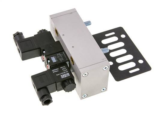 5/2 ISO 5599-3 Bistable Solenoid Valve 24V DC 2-10bar/28-140psi Airtec