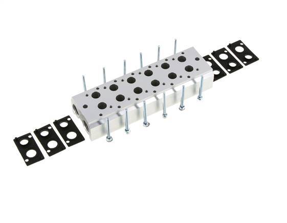 Manifold 6-Station YPC SF2000 3/2-way