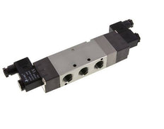 5/3 G1/2'' Pressure Center Solenoid Valve 24V DC 1.5-8bar/21.0-112psi E.MC