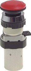 5/2 M5 Emergency Stop Button Valve Red 0-12bar/0-168psi 30.5mm Airtec
