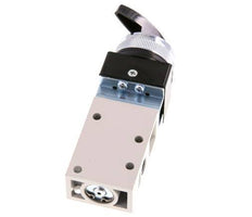 3/2 G1/8'' Rotary Switch Valve Black 0-8bar/0-112psi YPC