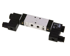 5/3 G1/8'' Center Closed Solenoid Valve 24V DC 3-10bar/42-140psi Airtec