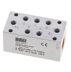 5/2 M5 Bistable Air Pilot Valve ATEX 0-10bar/0-140psi Airtec