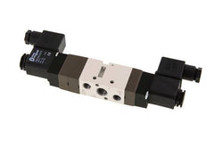 5/3 G1/4'' (G1/8'') Exhaust Center Solenoid Valve 230V AC 2-10bar/28-140psi YPC