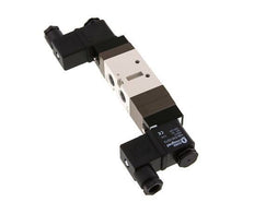 5/3 G1/4'' (G1/8'') Exhaust Center Solenoid Valve 230V AC 2-10bar/28-140psi YPC