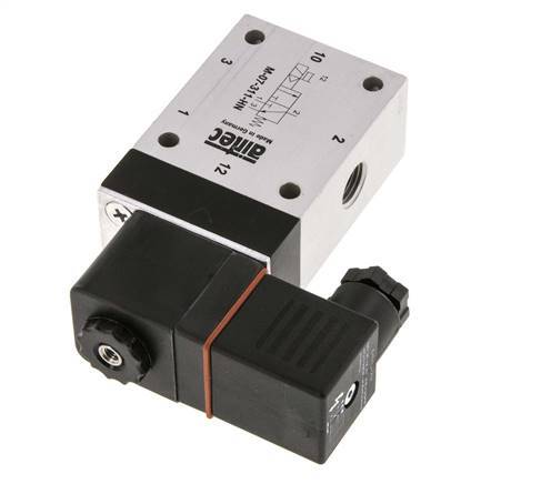 3/2 G1/4'' NC Solenoid Valve 24V DC ATEX 2.5-10bar/35.0-140psi Airtec