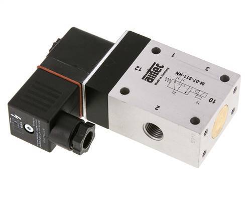 3/2 G1/4'' NC Solenoid Valve 24V DC ATEX 2.5-10bar/35.0-140psi Airtec
