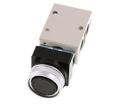 3/2 G1/4'' Push Button Valve Black 0-8bar/0-112psi YPC