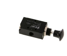 3/2 G1/8'' Axial Hand Lever Valve Detent 0-8bar/0-112psi E.MC