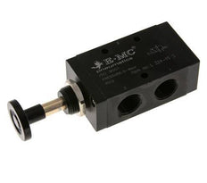 3/2 G1/2'' Axial Hand Lever Valve 0-8bar/0-112psi E.MC