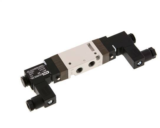 5/2 G1/8'' Bistable Solenoid Valve 24V DC 1.5-10bar/21.0-140psi YPC