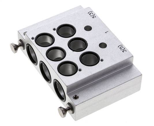 End Plate with Two Valve Seats for Airtec KM09