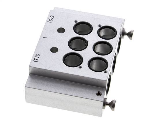 End Plate with Two Valve Seats for Airtec KM09