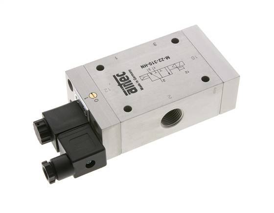 3/2 G1/2'' NC Solenoid Valve 115V AC 1-10bar/14-140psi Airtec