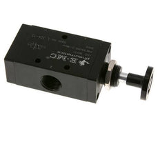 3/2 G1/2'' Axial Hand Lever Valve Detent 0-8bar/0-112psi E.MC
