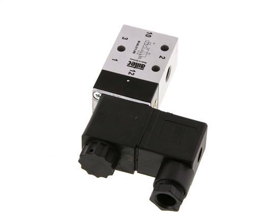 3/2 G1/8'' NC Solenoid Valve 12V DC 2.5-10bar/35.0-140psi Airtec