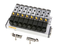 G1/8'' 8x Pneumatic Valve Terminal 24V DC 1.5-8bar/21.0-112psi Multi-pole E.MC