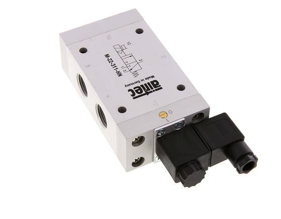 3/2 G1/2'' NC Solenoid Valve 230V AC 2-10bar/28-140psi Airtec